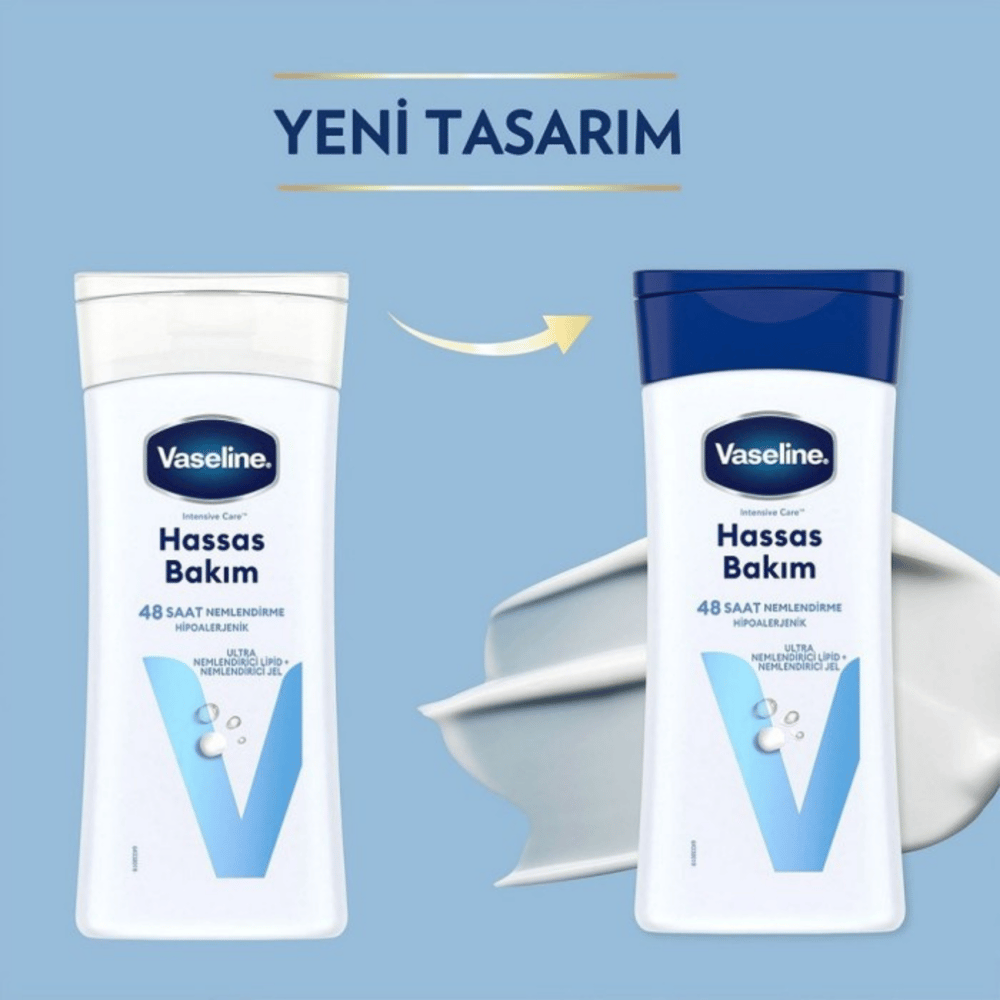 Vaseline Losyon 200 ML Hassas Bakım