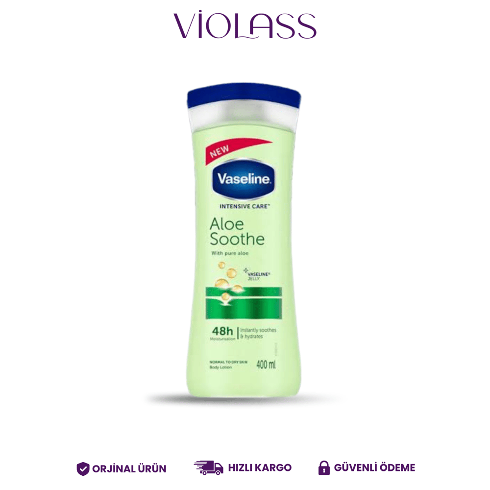 Vaseline Losyon 400 ML Aloe Soothe
