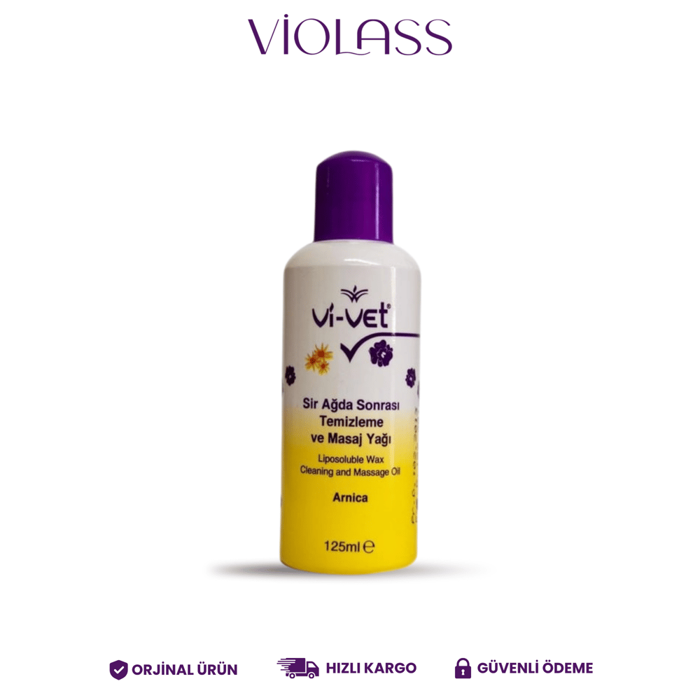 Vi-Vet Temizleme Ve Masaj Yağı 125 ML Arnika