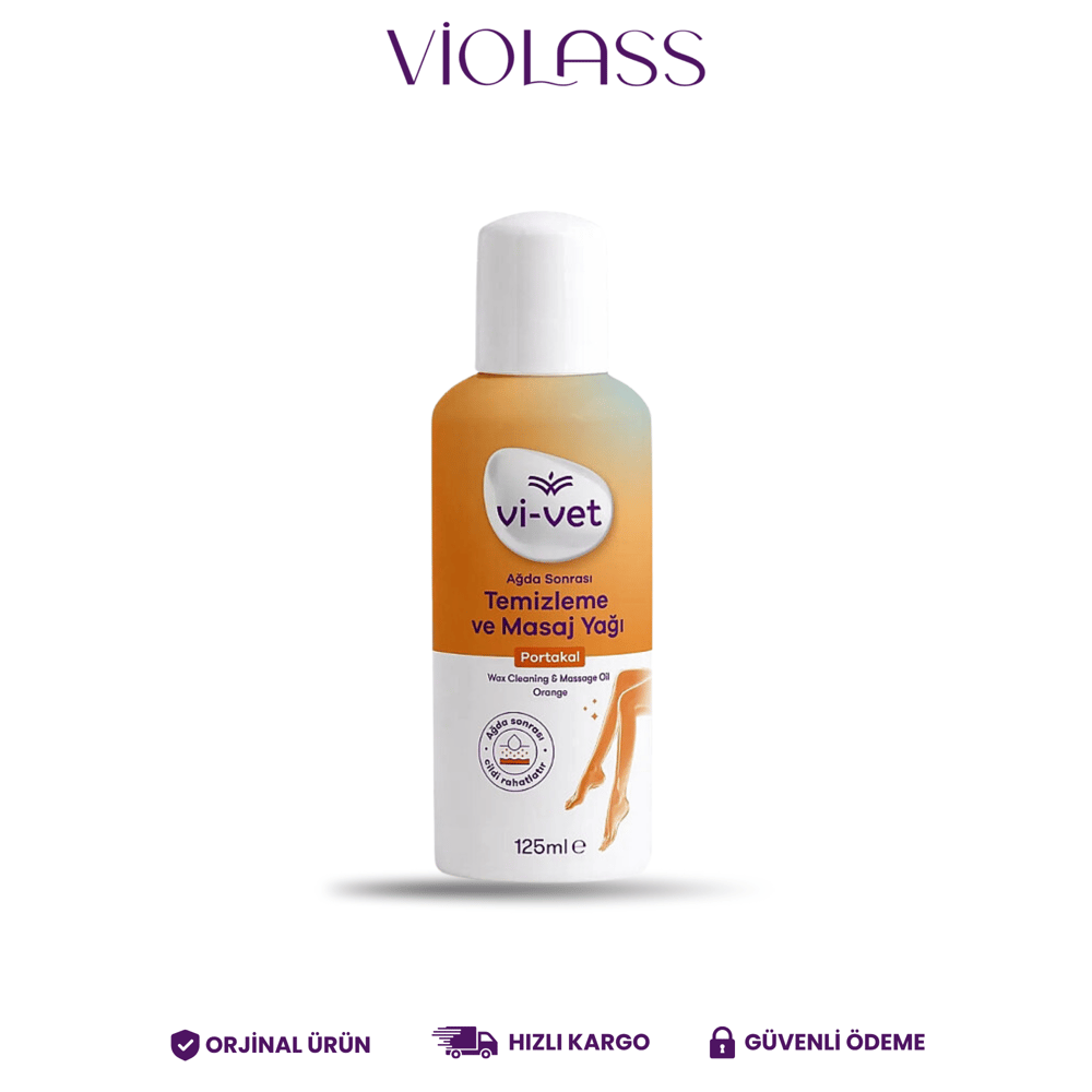 Vi-Vet Temizleme Ve Masaj Yağı 125 ML Portakal