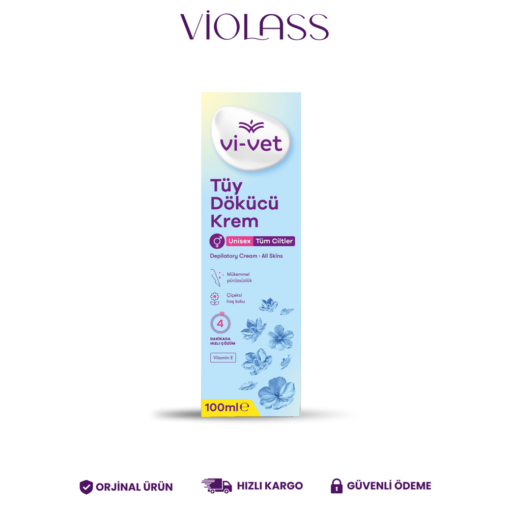 Vi-Vet Tüy Dökücü Krem 100 ML Unisex