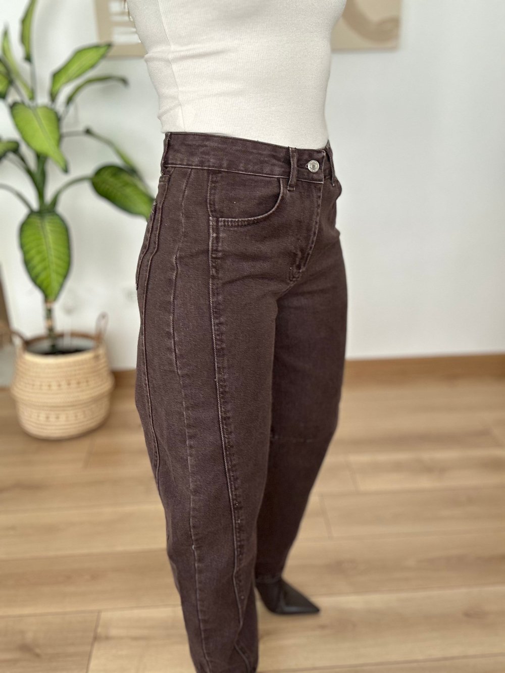 Kahve Baggy Pantolon