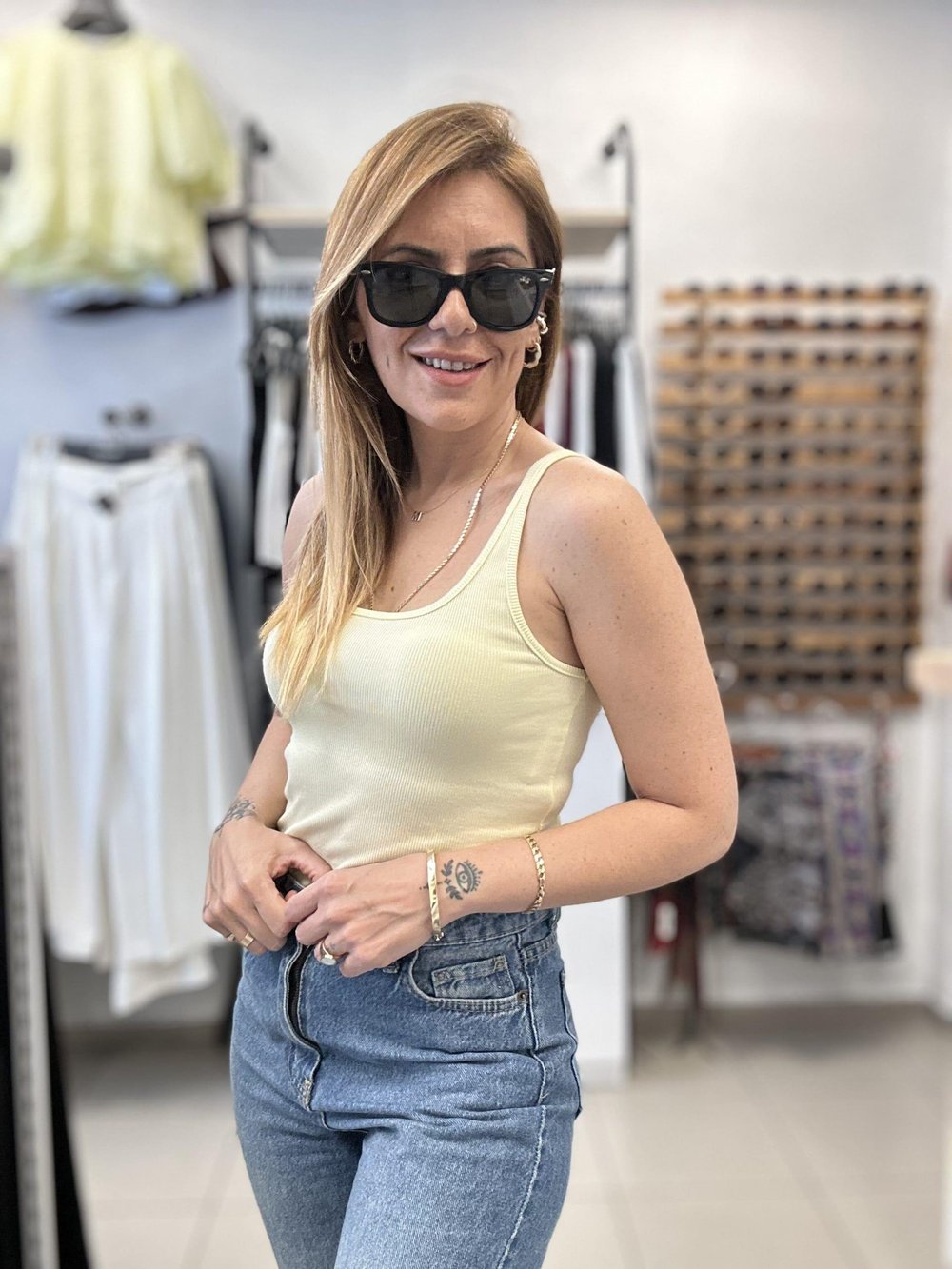 Sarı Oyuk Yaka Atlet S
