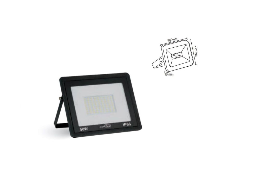 FORLİFE 50 W SLİM KASA LED PROJEKTÖR FL-9105