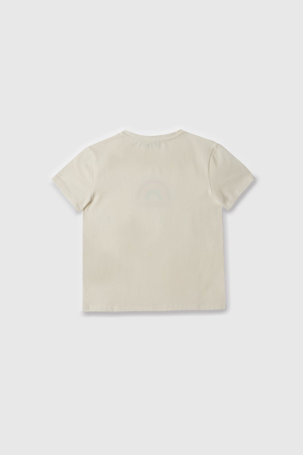 Benetton Kız Çocuk Tshirt 4-14 Yaş Beyaz