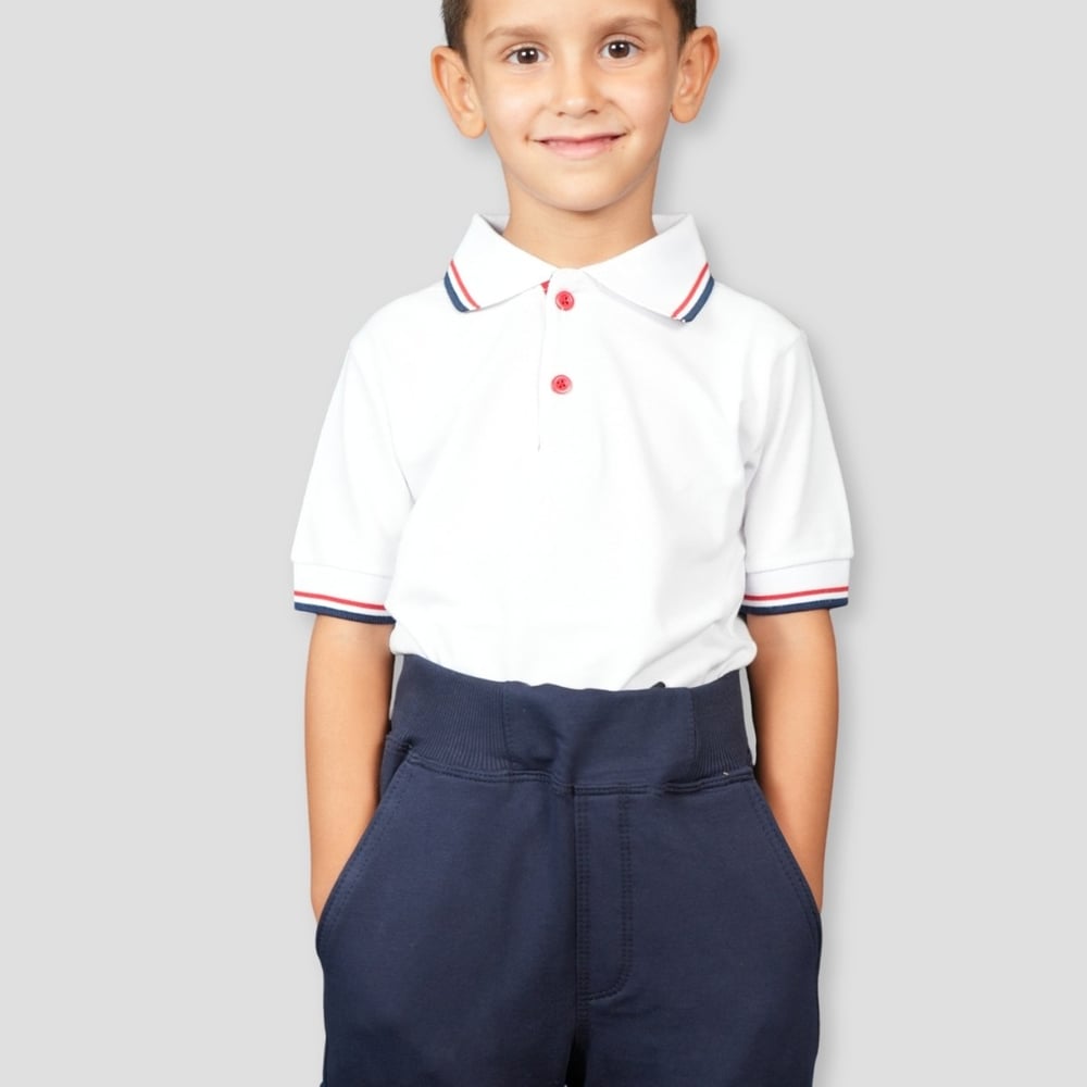 Beli Lastikli Lacivert Penye Okul Pantolonu 11-16 Yaş