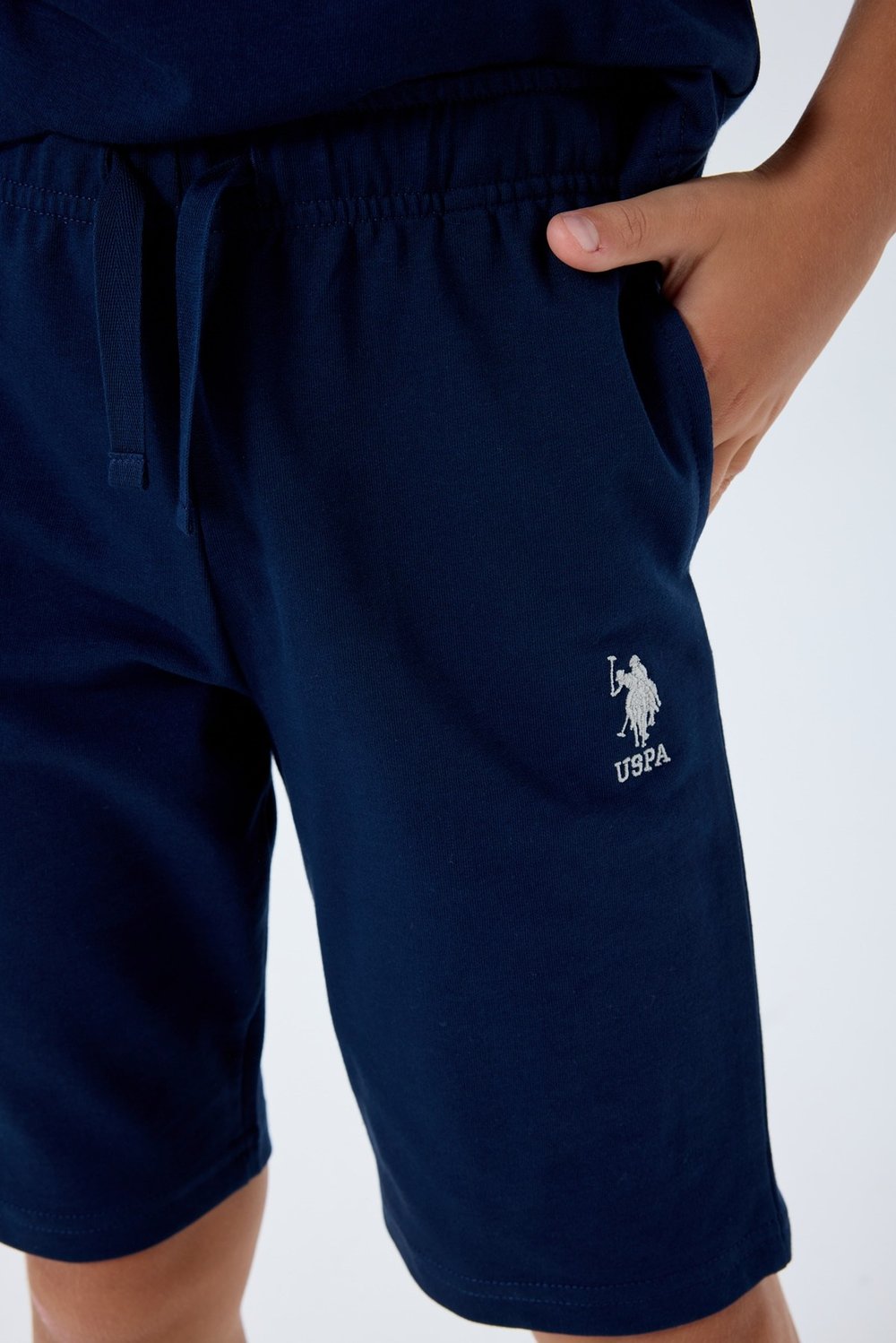 U.S. POLO ASSN Erkek Çocuk Şort Takım 9-14 Yaş Lacivert