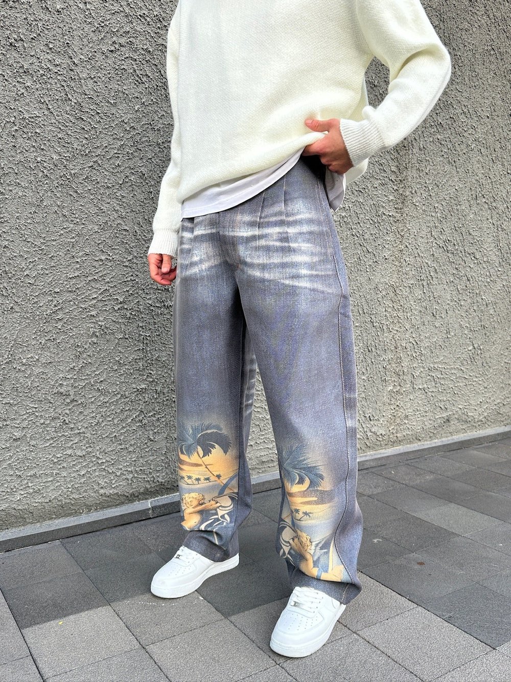 2M PALMİYE BALON PANTOLON