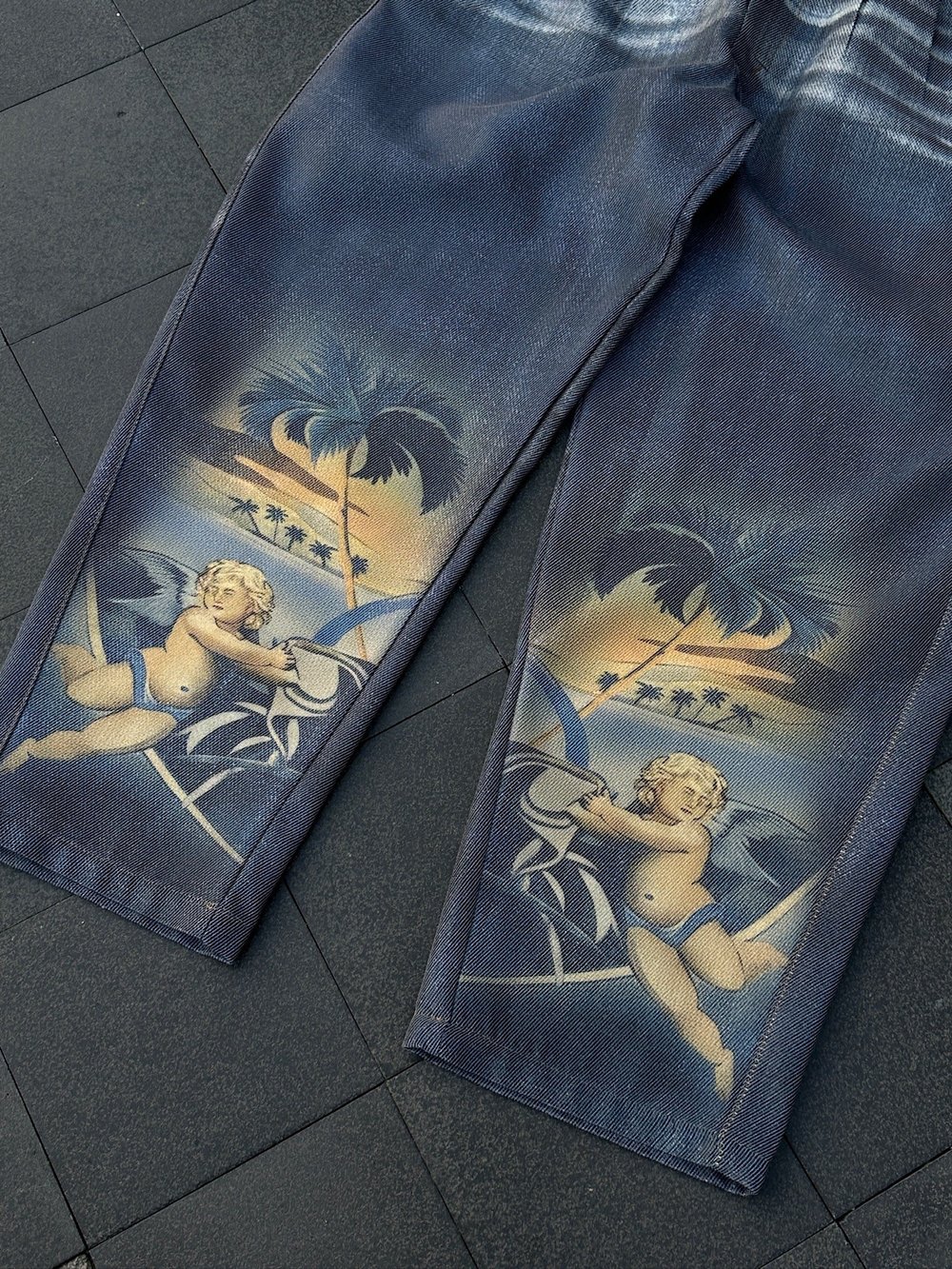 2M PALMİYE BALON PANTOLON