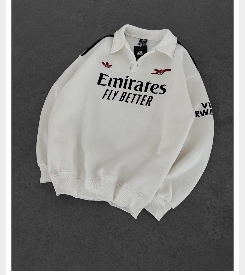 BEYAZ NEW ARSENAL SWEAT