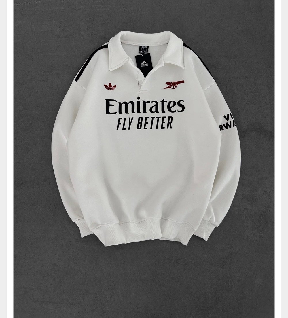 BEYAZ NEW ARSENAL SWEAT