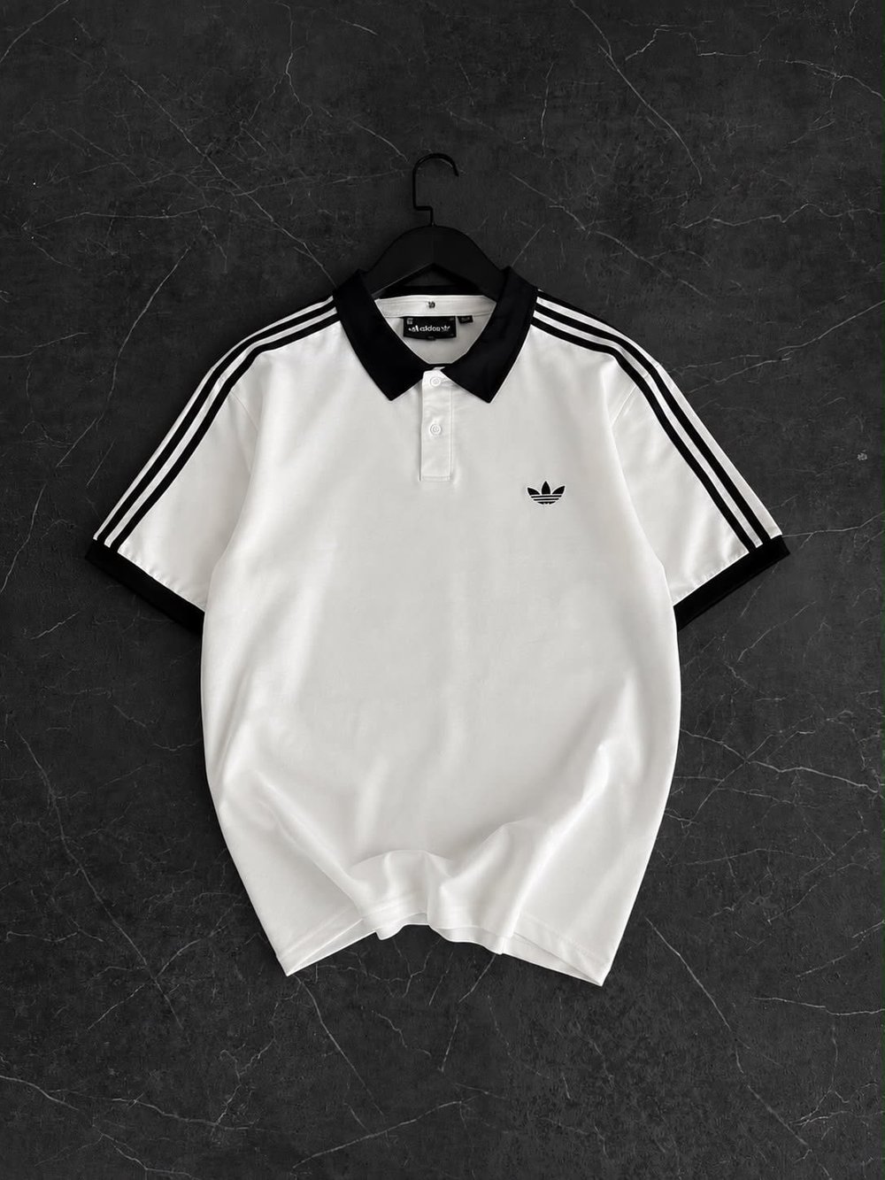 BEYAZ POLO YAKA ADİDAS TSHİRT