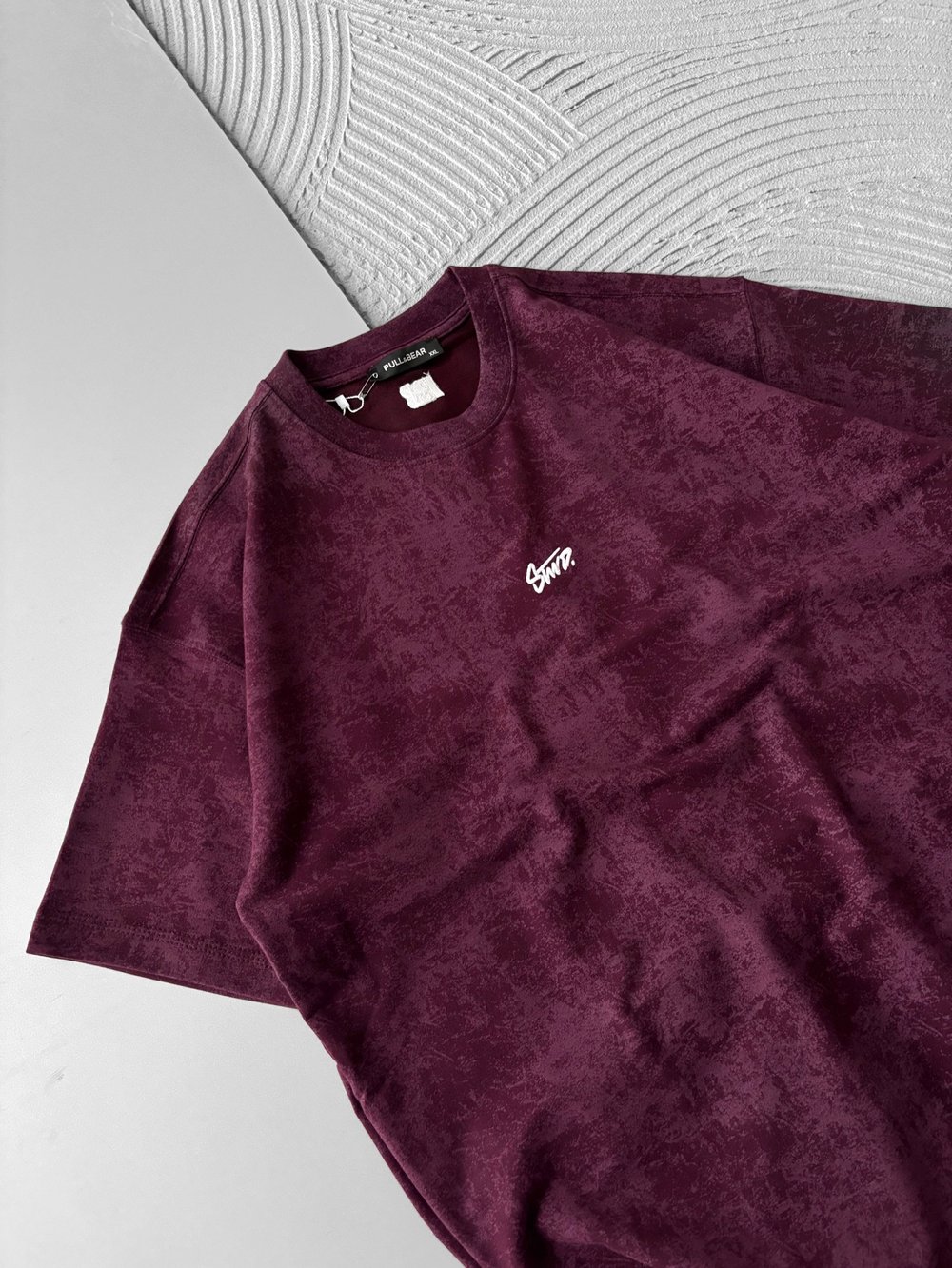 BORDO BATİK STWD TSHİRT