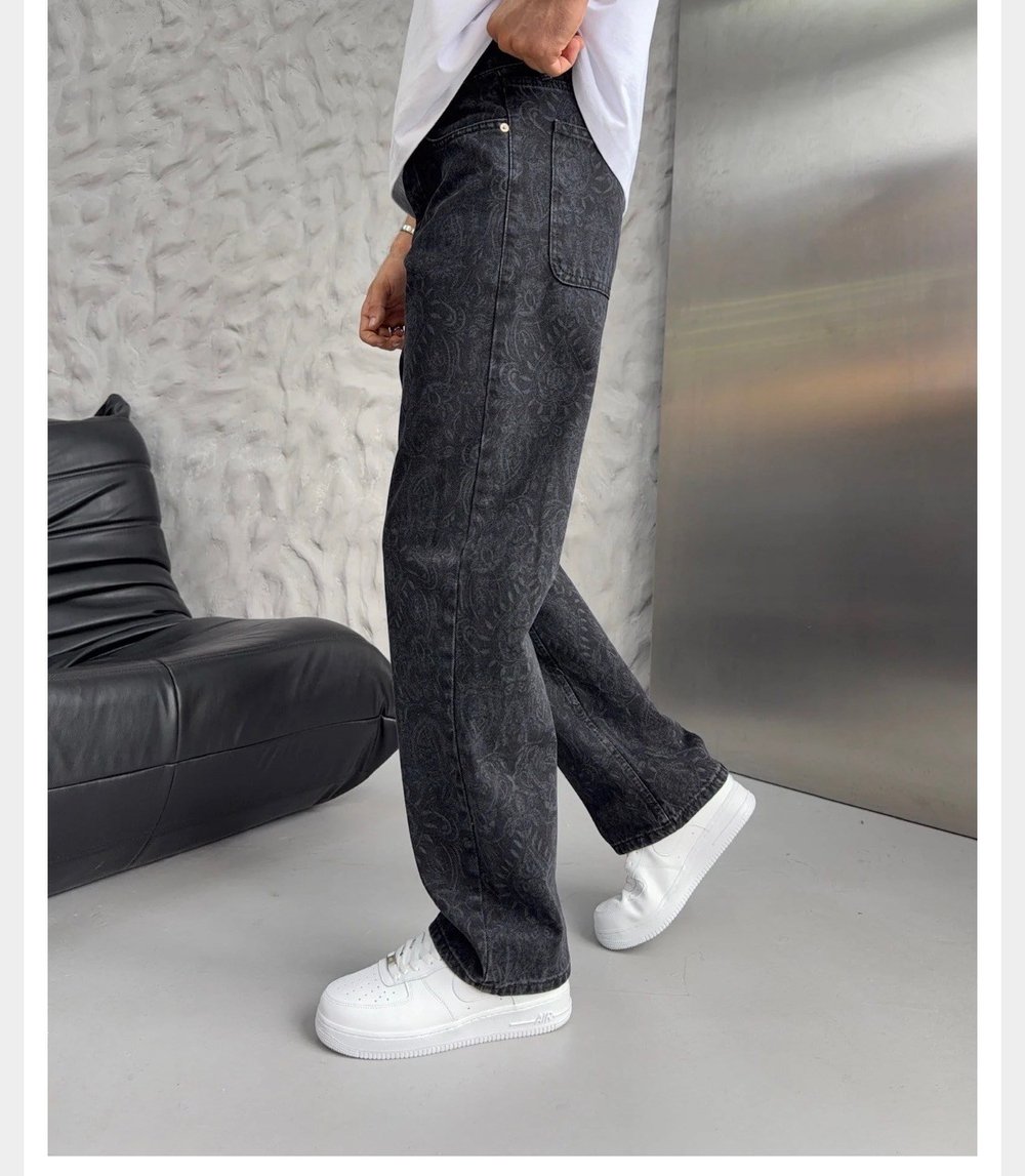 DESENLİ BAGGY PANTOLON