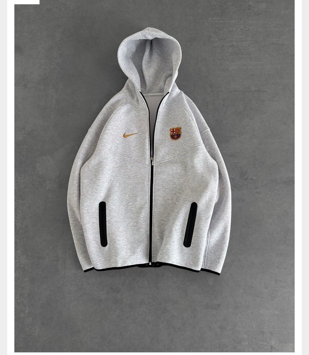 GRİ BARCELONA TECH HIRKA