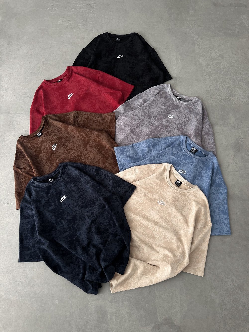 GRİ BATİİK NİKE TSHİRT