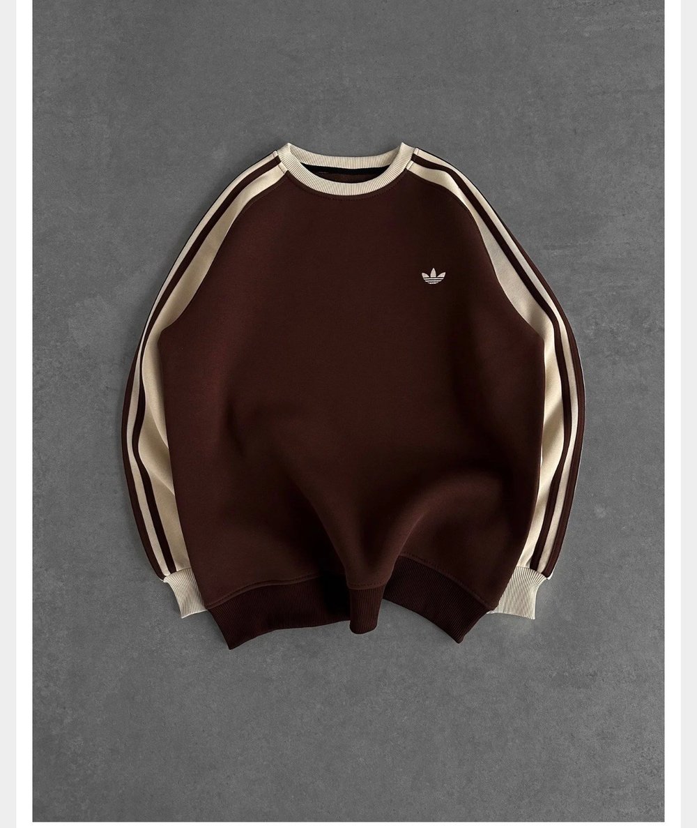 KAHVE GÖVDE ADİDAS SWEAT