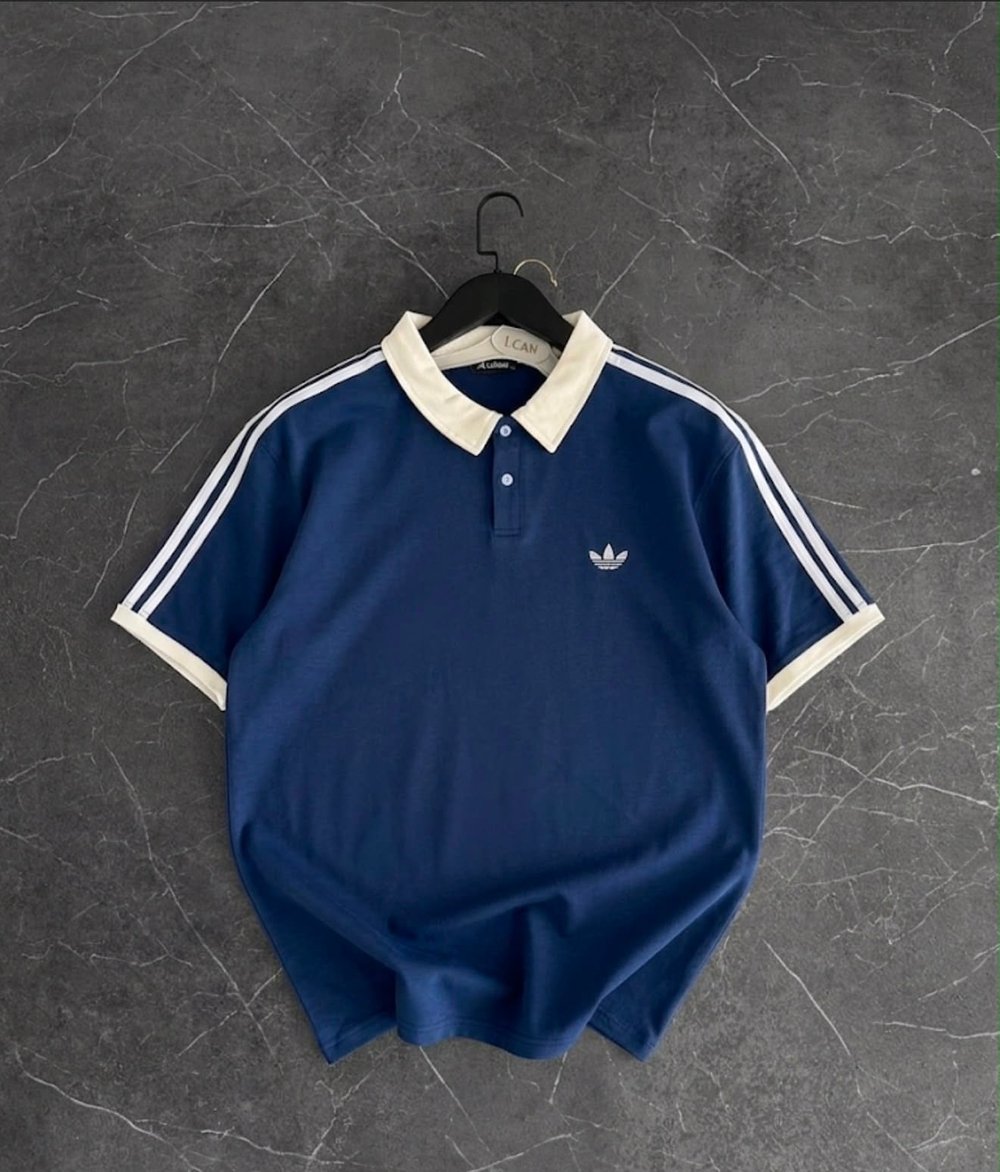 LACİVERT POLO YAKA ADİDAS TSHİRT