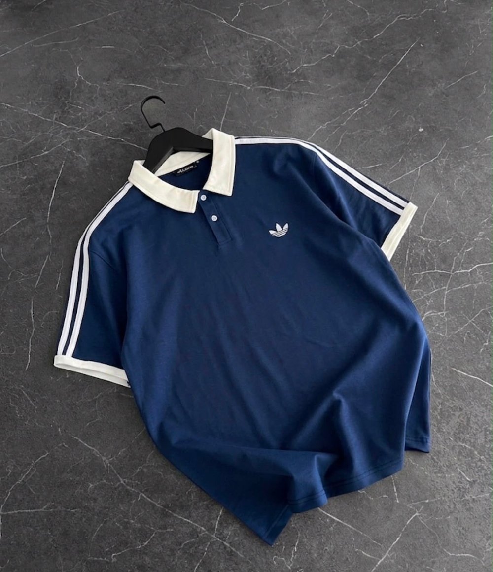 LACİVERT POLO YAKA ADİDAS TSHİRT