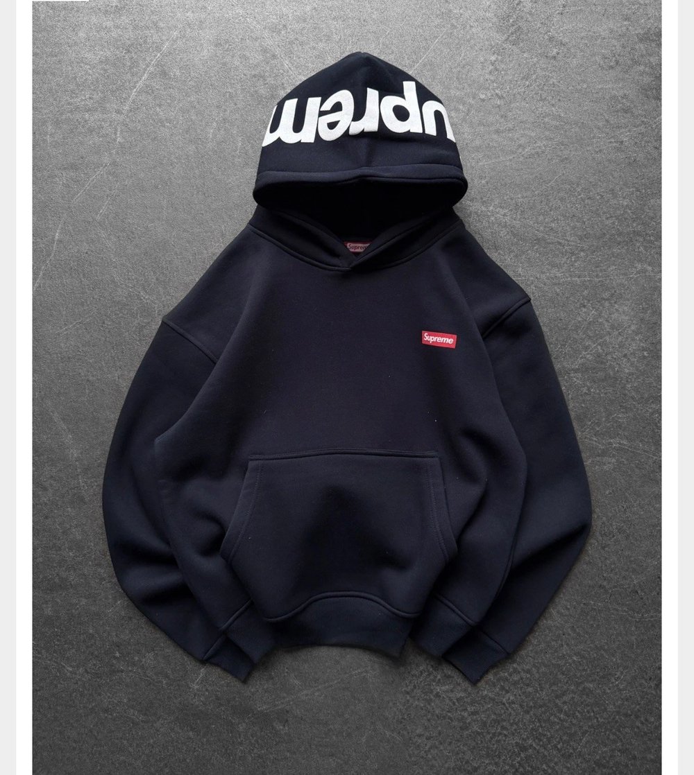 LACİVERT SUPREME KAPŞONLU SWEAT