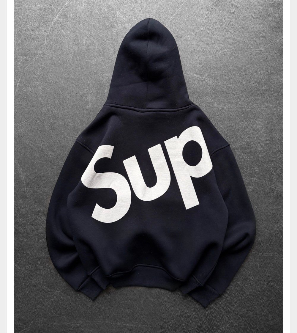 LACİVERT SUPREME KAPŞONLU SWEAT