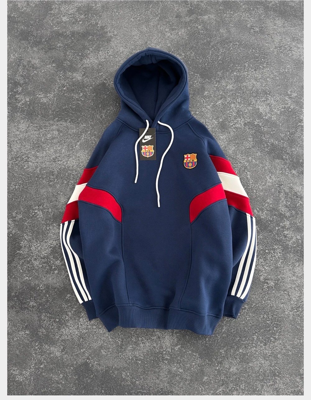 LACİVERT TEK GARNİ BARCELONA SWEAT