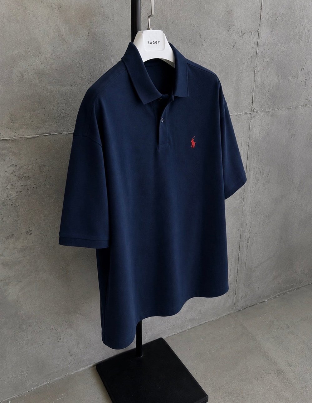LACİVERT YAKALI POLO TSHİRT