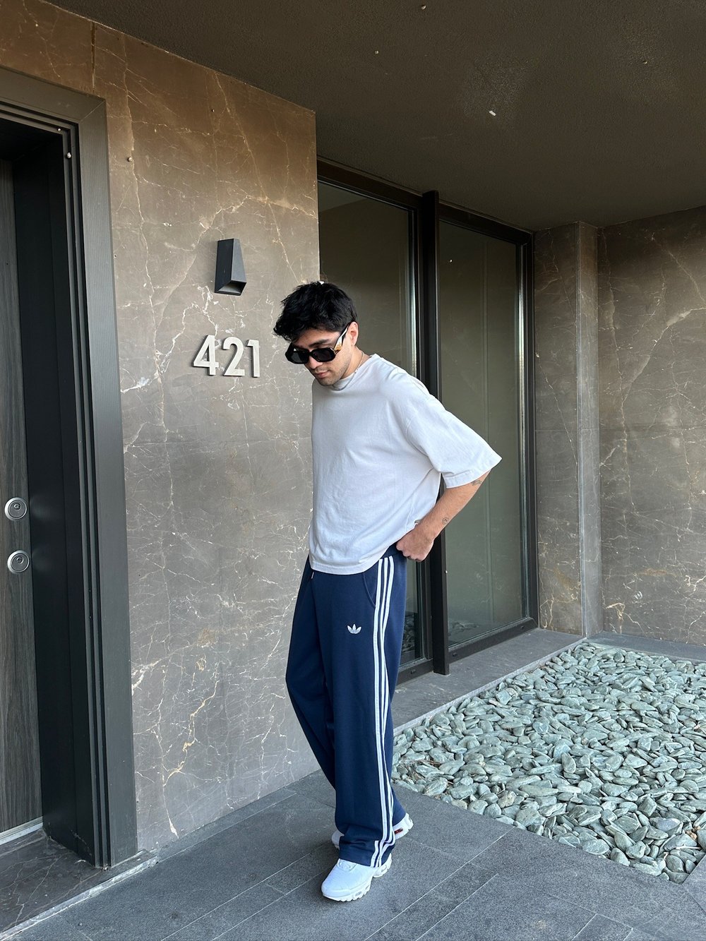 LACİVERT YONCA ADİDAS EŞOFMAN