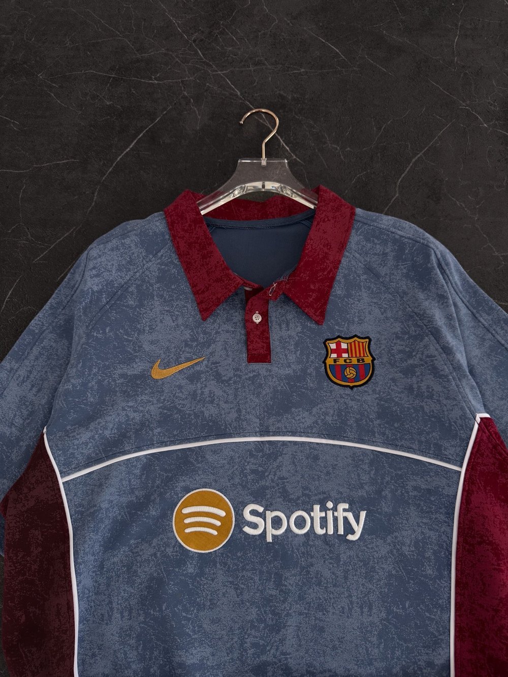 MAVİ ÇOK YIKAMA BARCELONA TSHİRT
