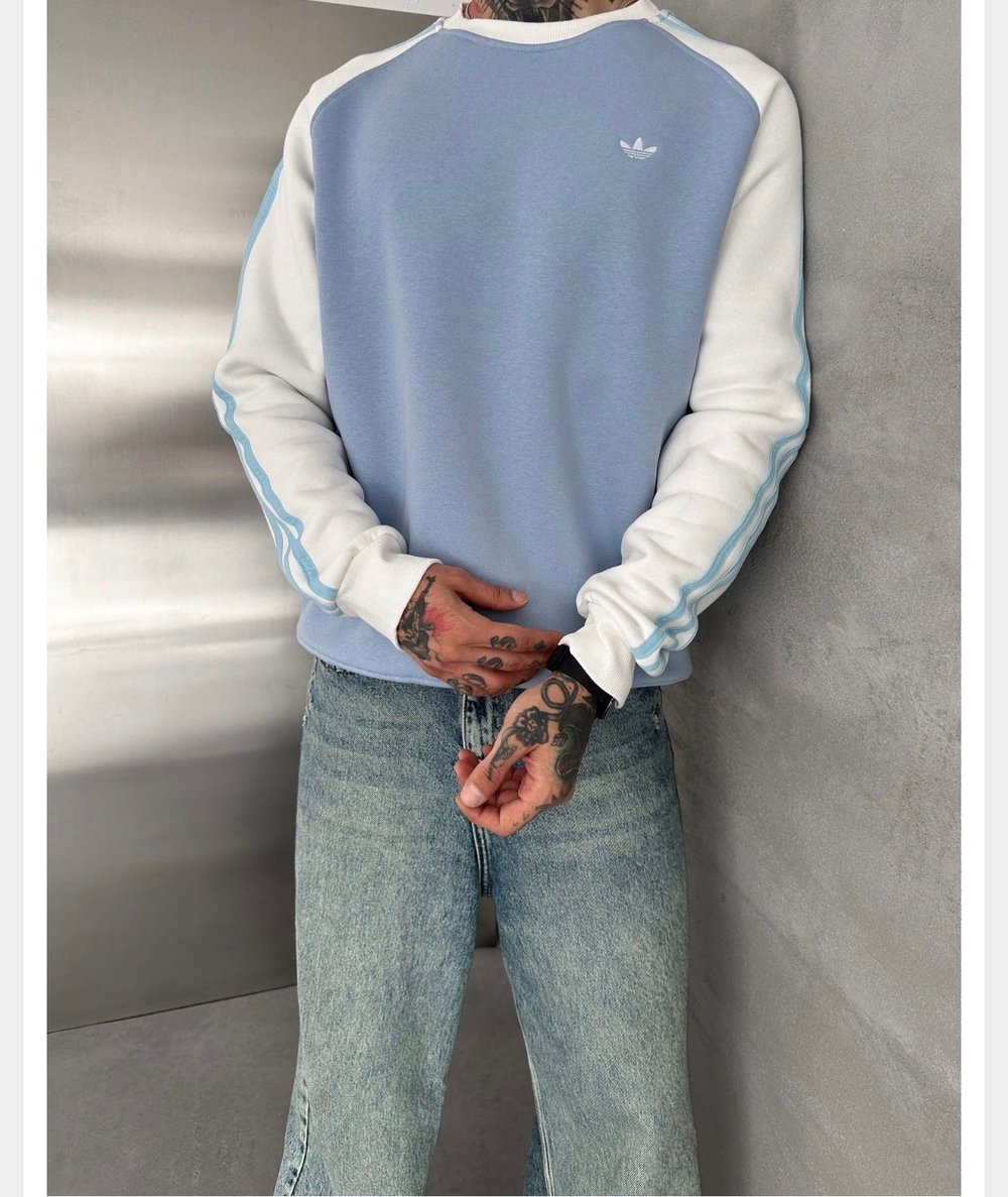 MAVİ GÖVDE ADİDAS SWEAT