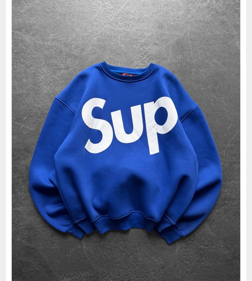 MAVİ YARIM SUPREME SWEAT
