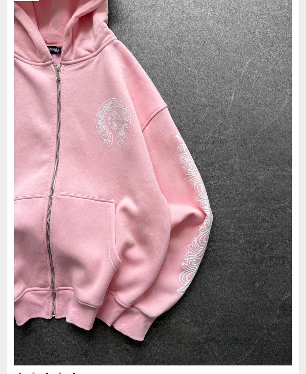 PEMBE CHROME HEARTS HIRKA
