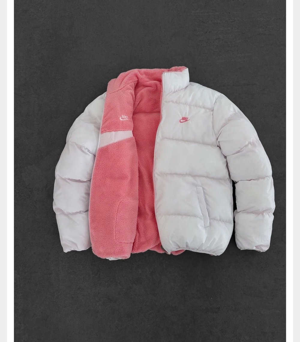 PEMBE ÇİFT TARAFLI NİKE MONT