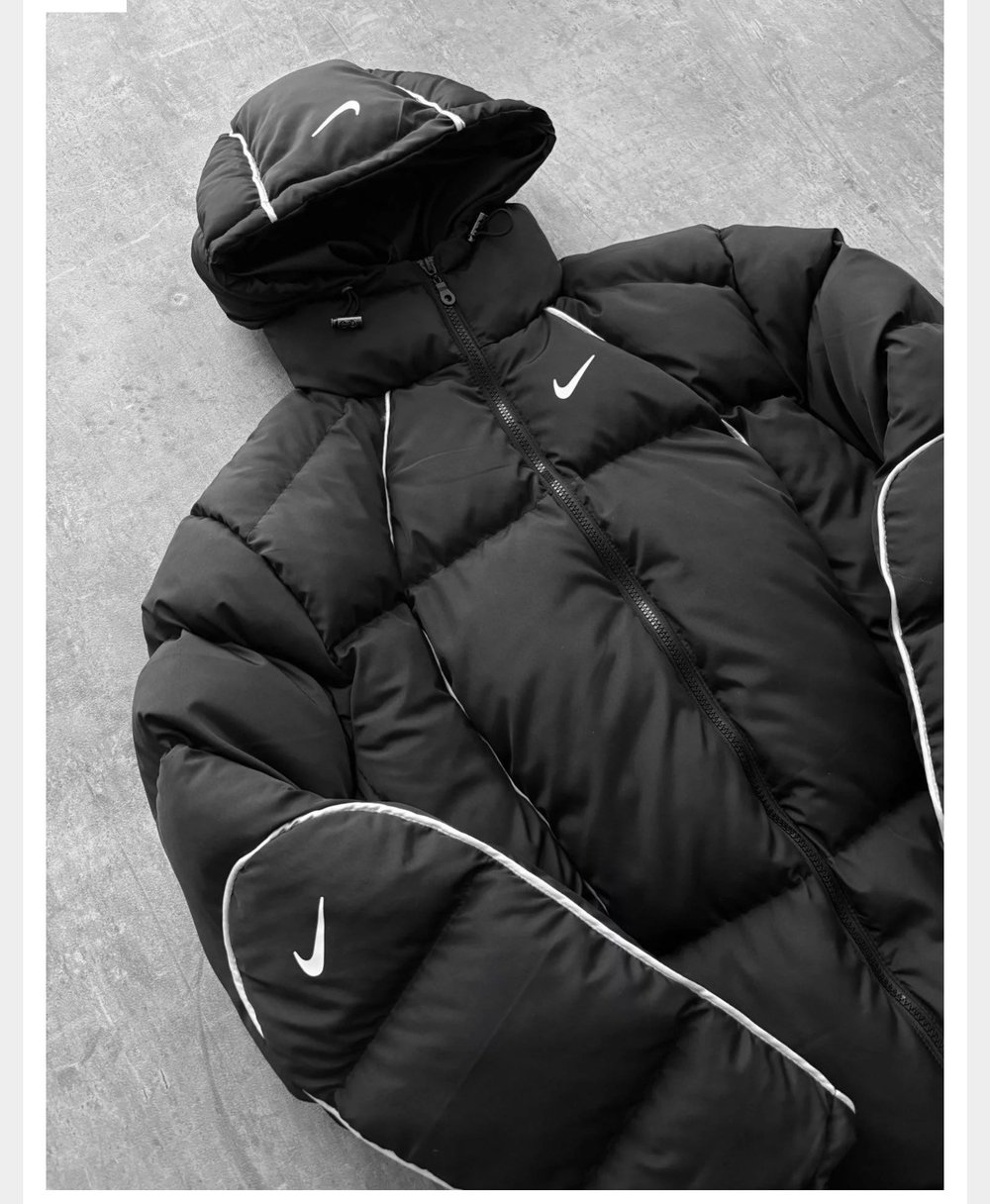 Siyah Biyeli Nike Mont