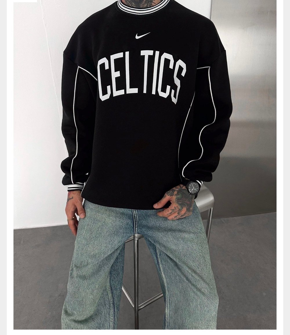 SİYAH CELTICS SWEAT