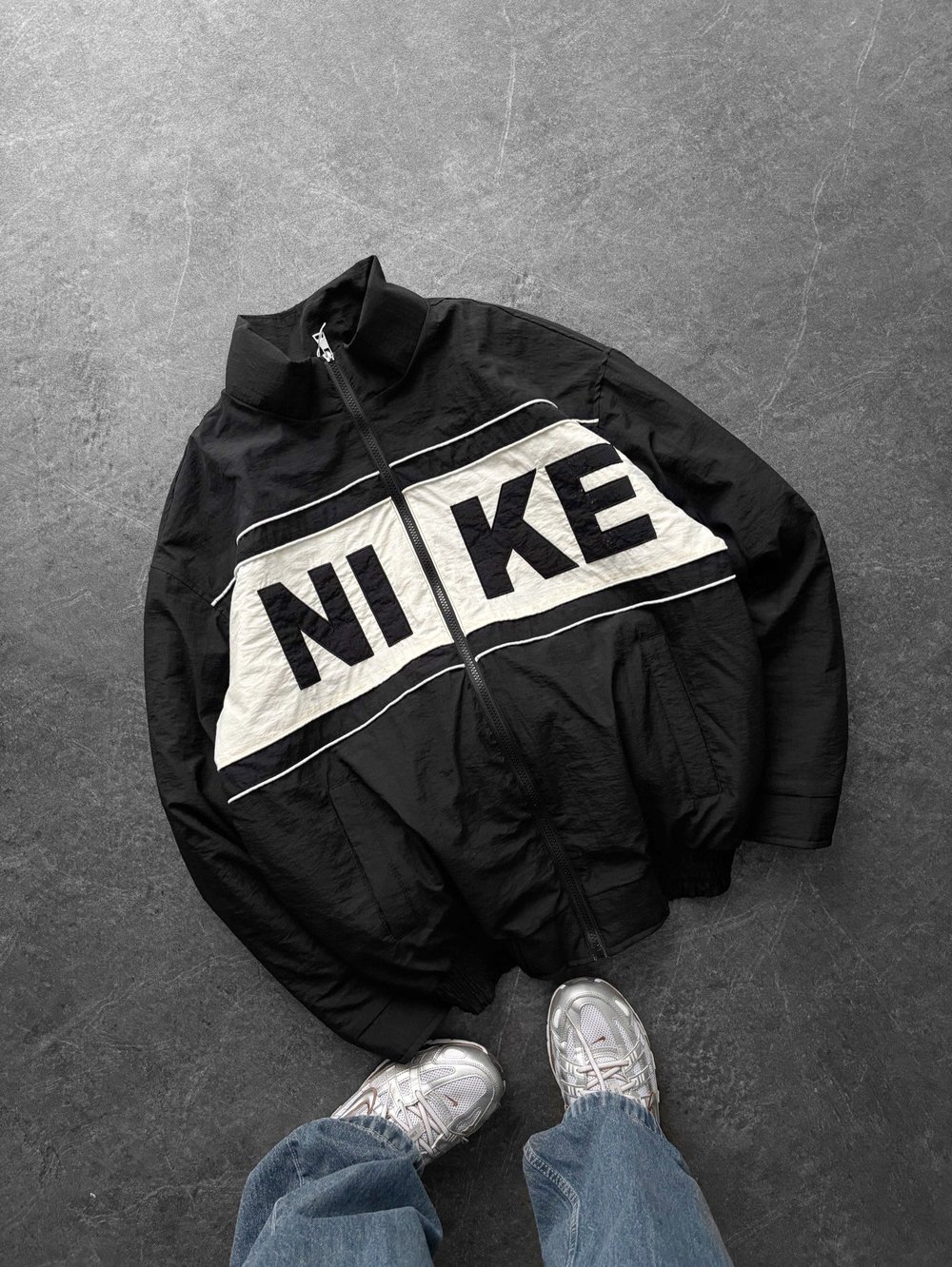 Siyah Dolumlu Nike Cekett