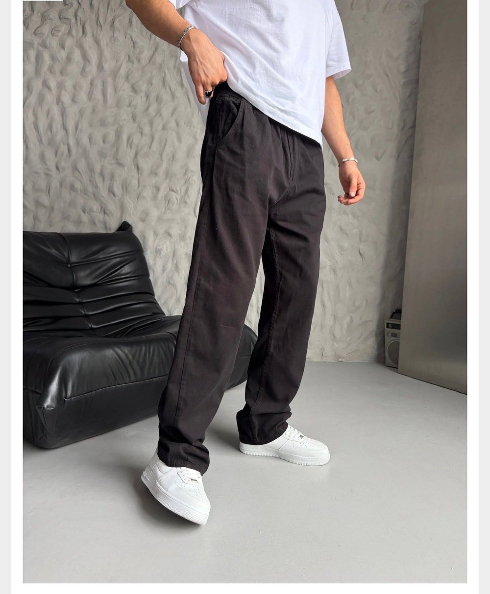 SİYAH GABARDİN PANTOLON