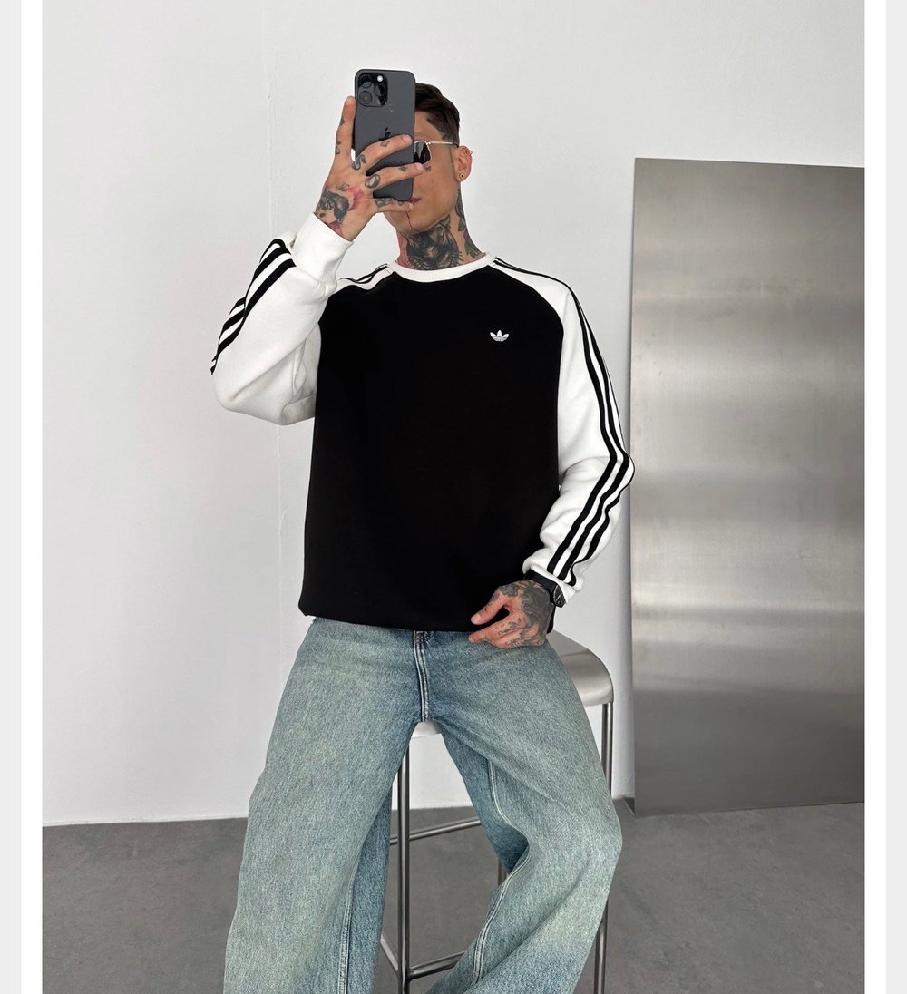 SİYAH GÖVDE ADİDAS SWEAT