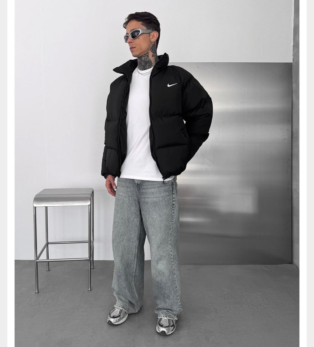 SİYAH NİKE PUFFER MONT