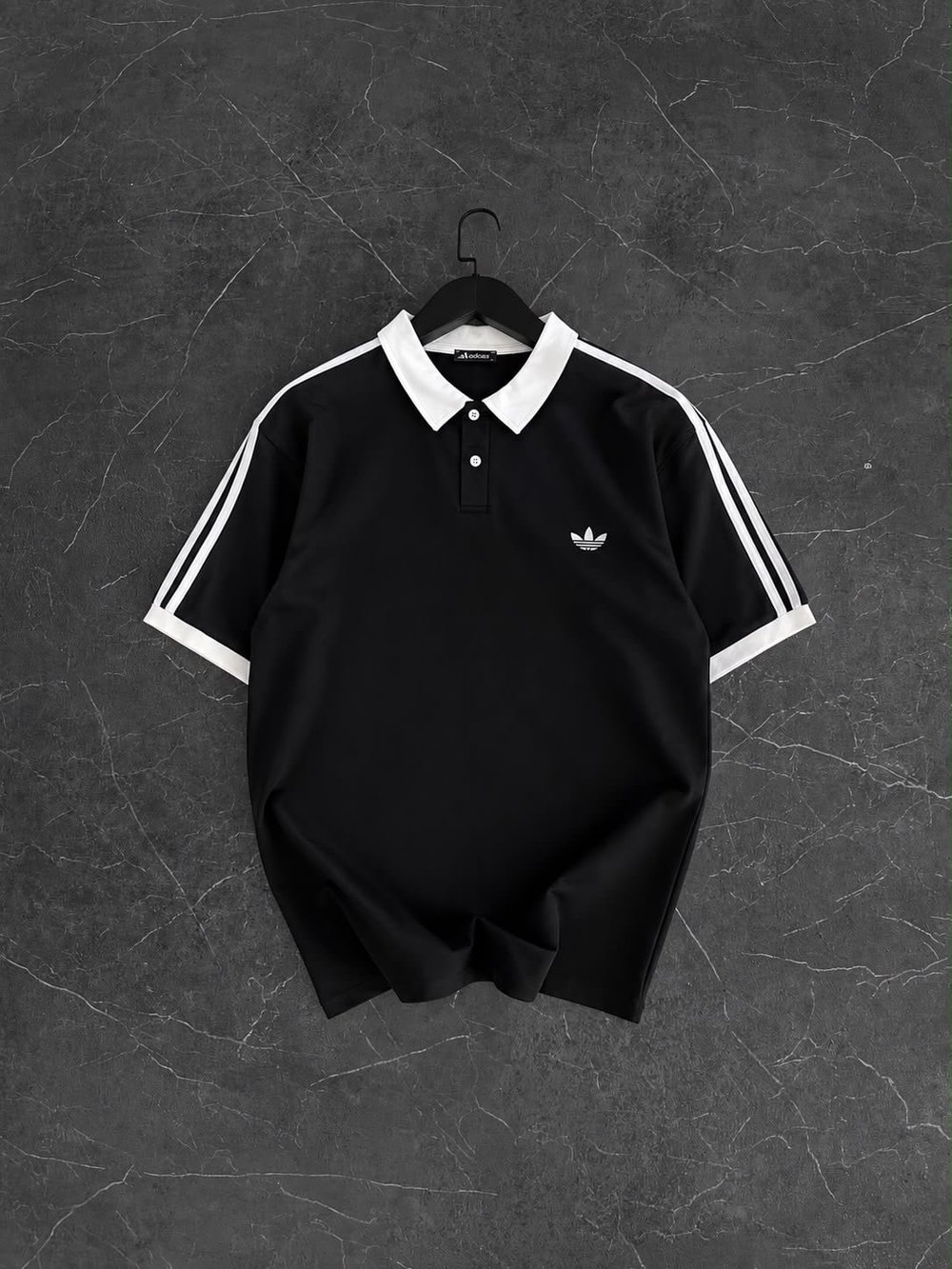 SİYAH POLO YAKA ADİDAS TSHİRT