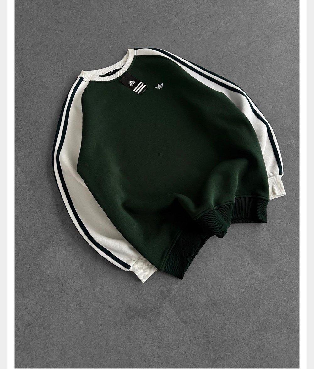 YEŞİL GÖVDE ADİDAS SWEAT