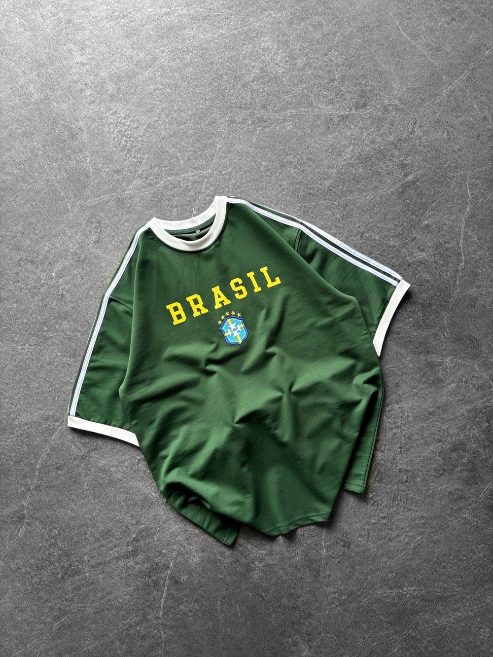 YEŞİL OLD BRASİL TSHİRT