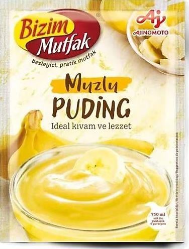 BİZİM MUTFAK MUZLU PUDİNG 120 GR