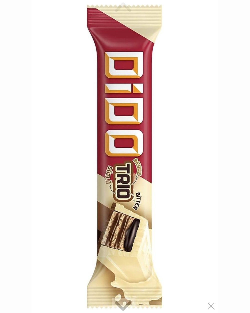 DİDO TRİO SÜTLÜ ÇİKOLATALI GOFRET