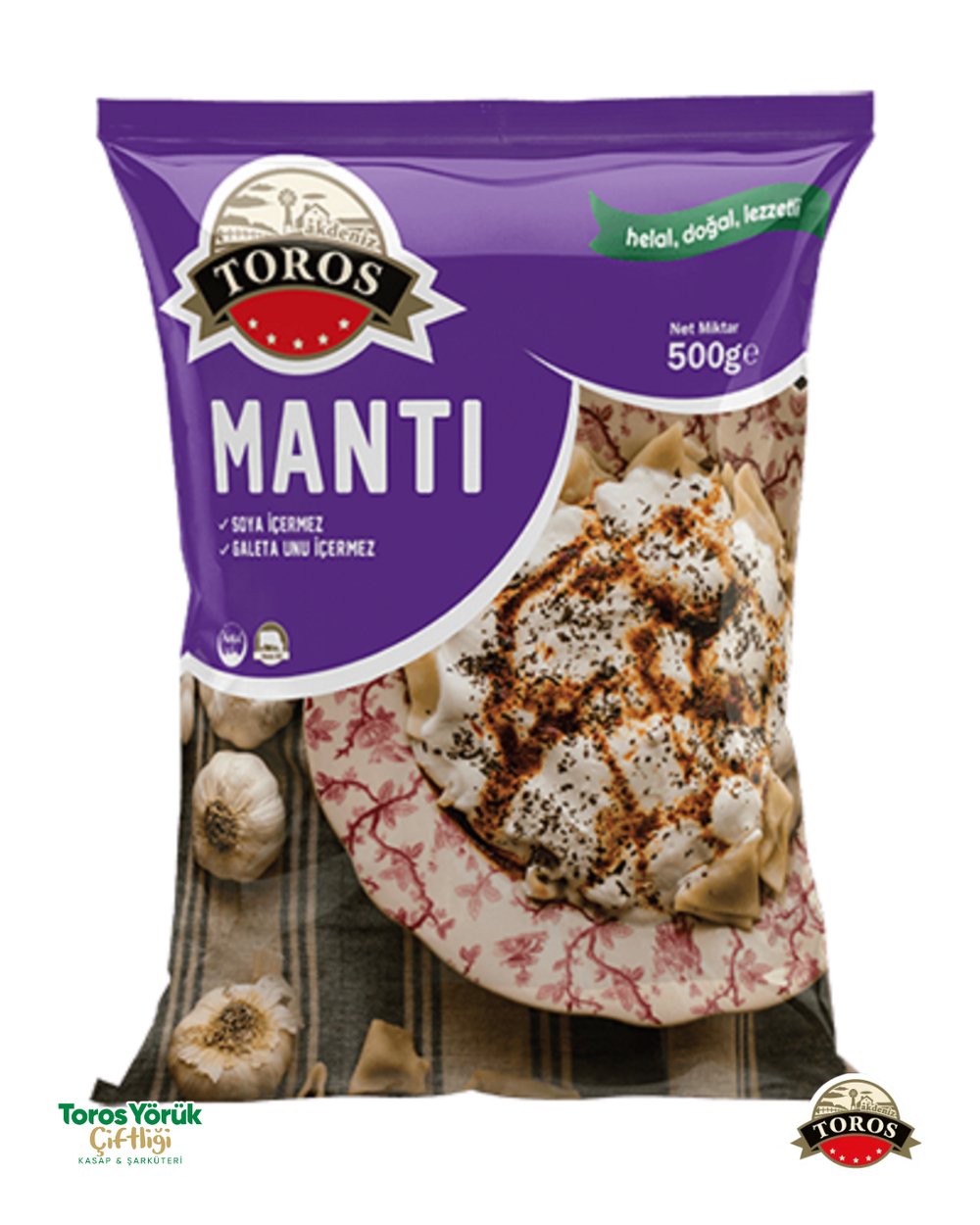 MANTI 500 GR AKDENİZ TOROS