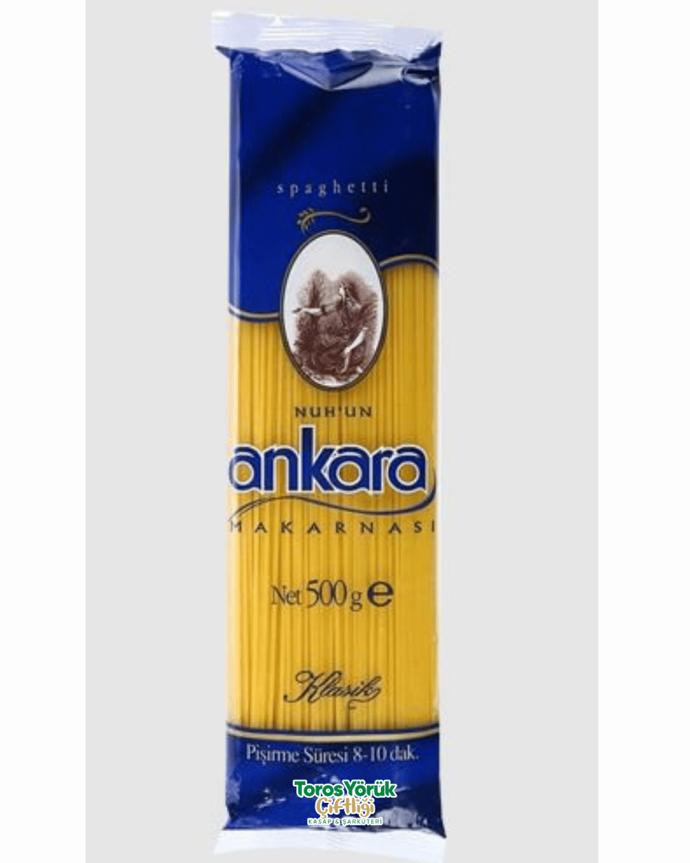 NUHUN ANKARA MAKARNA ÇUBUK SPAGETTİ 500 GR