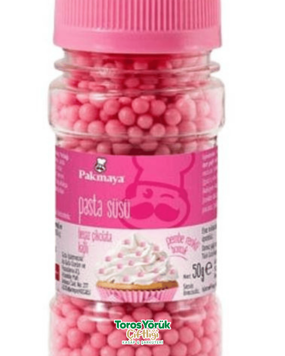 PAKMAYA PASTA SÜSÜ PEMBE