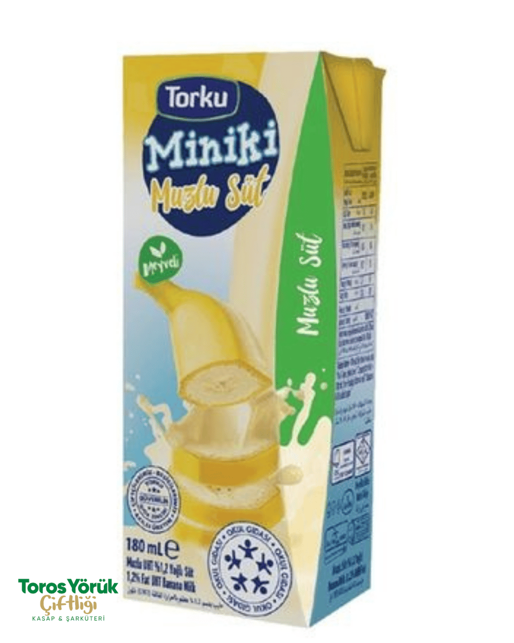TORKU MUZLU SÜT 180 ML