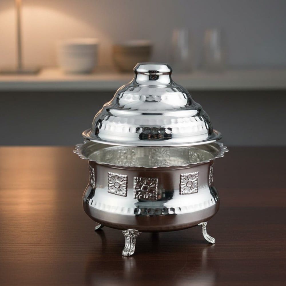 Bakır Klasik Ayaklı Şekerlik