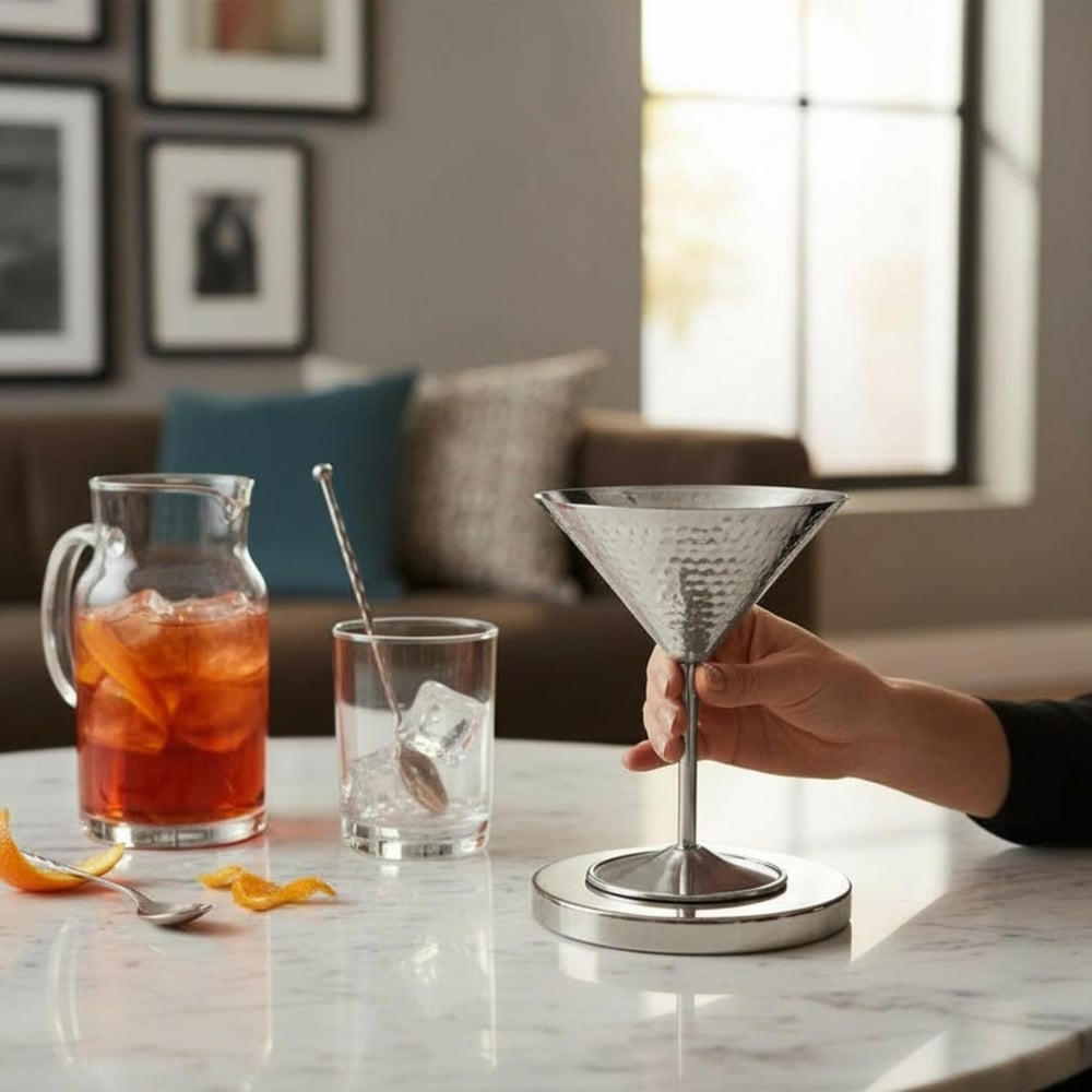 Bakır Martini Bardak